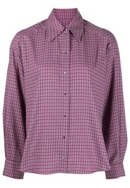 Roseanna checked button-up shirt - Rosa