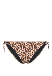 Roseanna leopard-print bikini bottoms - Braun