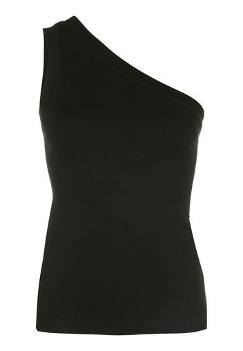 Rosetta Getty One-Shoulder-Top - Schwarz