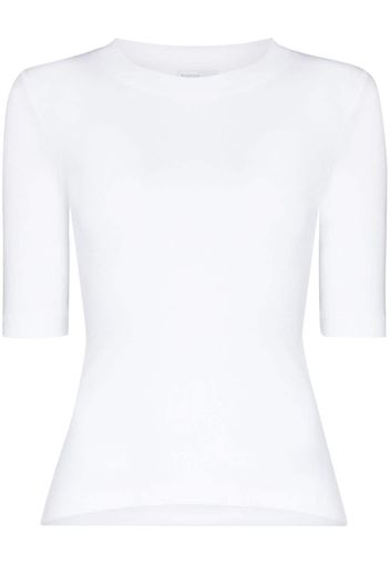 Rosetta Getty T-Shirt mit rundem Ausschnitt - Weiß