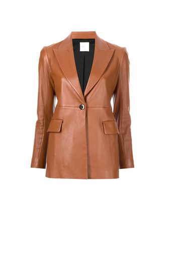 Rosetta Getty Blazer aus Leder - Braun