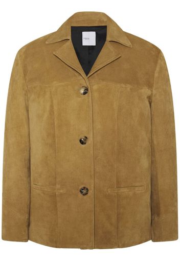 Rosetta Getty suede buttoned jacket - Braun