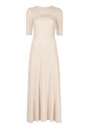 Rosetta Getty T-Shirtkleid mit Cut-Out - Nude