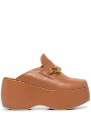 Rosetta Getty Clogs mit Plateau - Braun