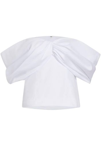 Rosie Assoulin Farfalle-n off-shoulder blouse - Weiß