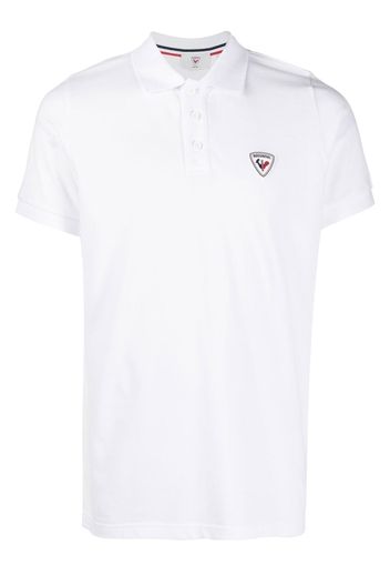 Rossignol Poloshirt mit Logo-Wappen - Weiß