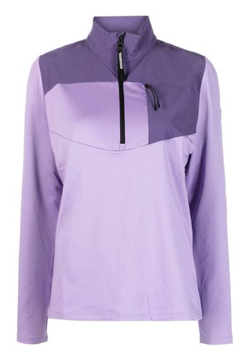 Rossignol panelled zip-up track jacket - Violett