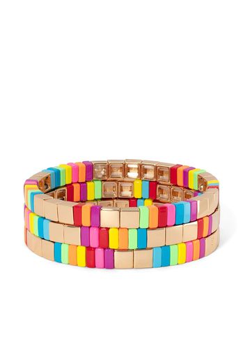 Roxanne Assoulin Chasing Rainbows Armband-Set - Gold