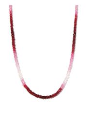 Roxanne First 14kt yellow gold Rocky ruby necklace