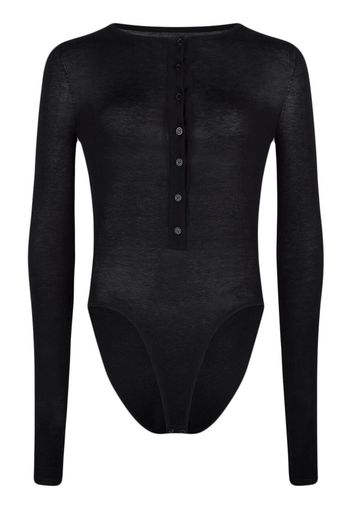 RtA Roy button-up bodysuit - Schwarz