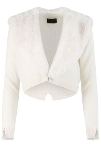 RtA Olina cashmere-blend cardigan - Nude