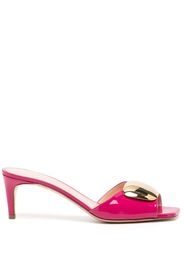 Rupert Sanderson Cornelia 65mm square-toe mules - Rosa