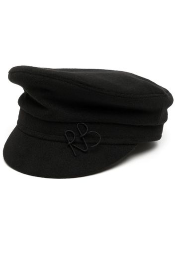 Ruslan Baginskiy embroidered-logo detail cap - Schwarz