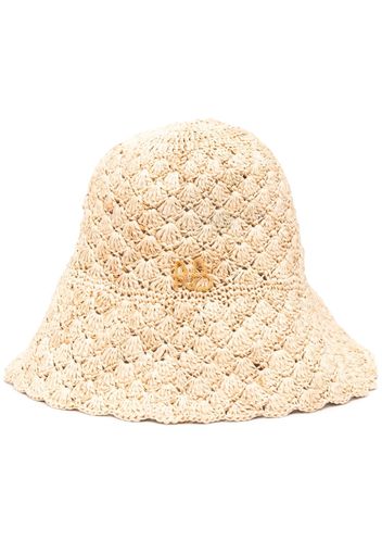 Ruslan Baginskiy crochet-knit bucket hat - Nude