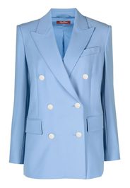 'S Max Mara double-breasted suit blazer - Blau