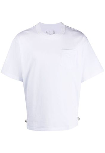 sacai short-sleeve cotton T-shirt - Weiß