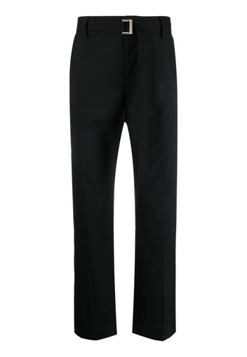 sacai straight-leg tailored trousers - Schwarz