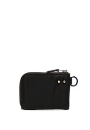 sacai zip around wallet - Schwarz