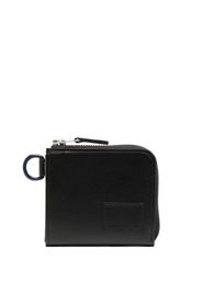 sacai zip around leather wallet - Schwarz