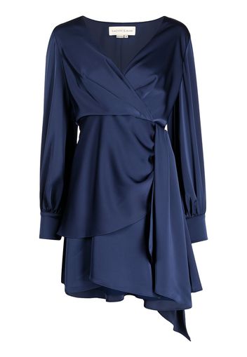 Sachin & Babi Daria wrap mini dress - Blau