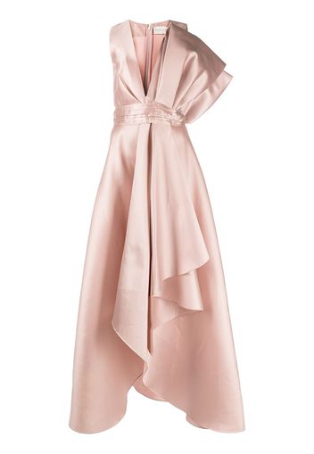 Sachin & Babi Jenna asymmetric gown - Rosa