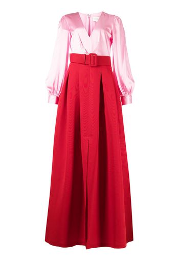 Sachin & Babi Zoe flared maxi gown - Rosa