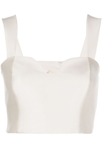 Sachin & Babi Darcy cropped top - Weiß