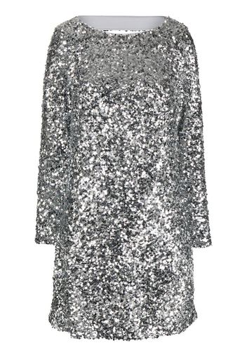 Sachin & Babi Cameron sequin-embellished mini dress - Silber