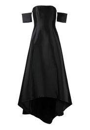 Sachin & Babi Agyness Hi-Lo strapless gown - Schwarz