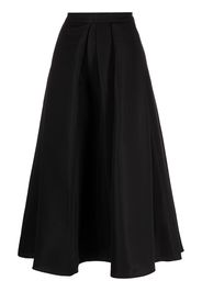 Sachin & Babi Leighton pleated A-line skirt - Schwarz