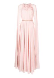 Sachin & Babi Belladonna cape gown - Rosa