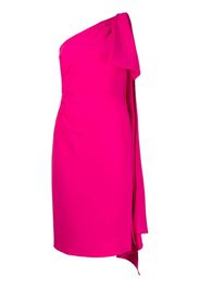 Sachin & Babi Miranda draped-detail midi dress - Rosa