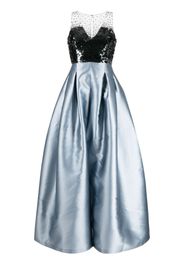 Sachin & Babi Erica high-shine gown - Grau