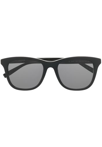 Saint Laurent Eyewear logo square-frame sunglasses - Schwarz