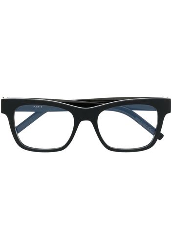 Saint Laurent Eyewear Brille mit Cat-Eye-Gestell - Schwarz