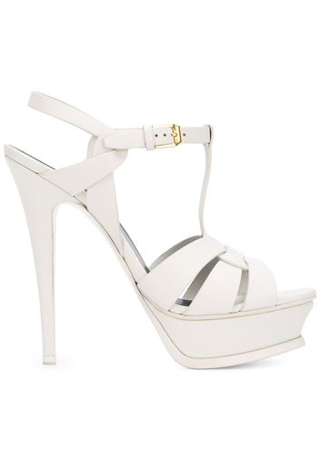 Saint Laurent 'Tribute' Sandalen - Weiß