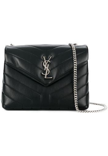 Saint Laurent 'Lou Lou' Schultertasche - Schwarz