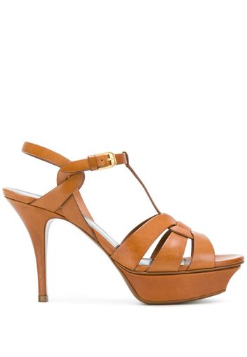 Saint Laurent 'Tribute' Sandalen - Braun