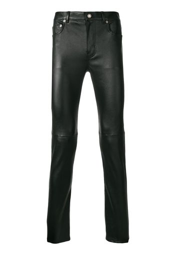 Saint Laurent Hose mit schmalem Bein - Schwarz