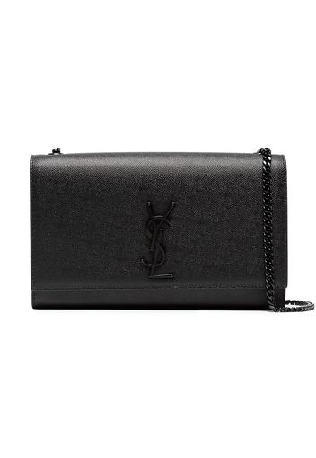 Saint Laurent Mittelgroße Kate Schultertasche - Schwarz