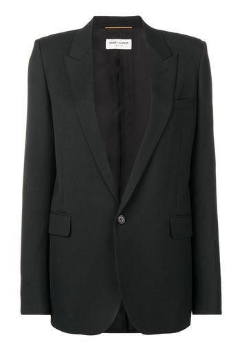 Saint Laurent Klassischer Blazer - Schwarz