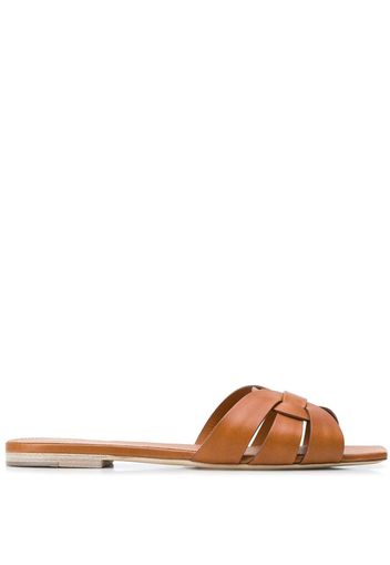 Saint Laurent 'Tribute' Sandalen - Braun