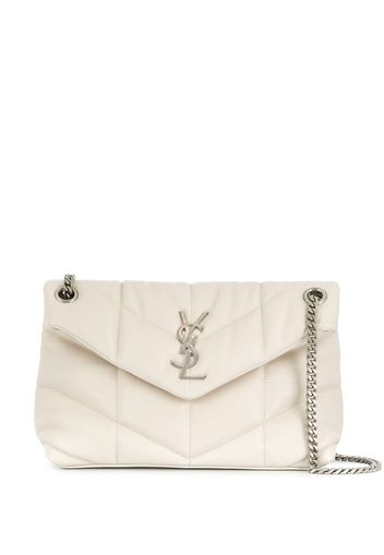 Saint Laurent 'Loulou' Schultertasche - Nude