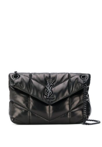 Saint Laurent 'Loulou' Schultertasche - Schwarz