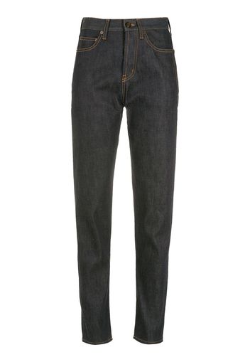 Saint Laurent Jeans mit hohem Bund - Blau