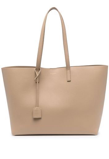 Saint Laurent Shopper mit Logo - Nude