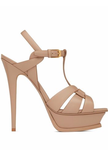 Saint Laurent Tribute Sandalen - Nude