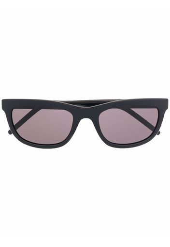 Saint Laurent Cat-Eye-Sonnenbrille mit Logo - Schwarz