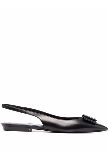 Saint Laurent Anaïs Slingback-Pumps - Schwarz