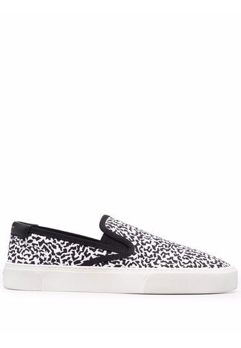 Saint Laurent Venice Slip-On-Sneakers - Weiß